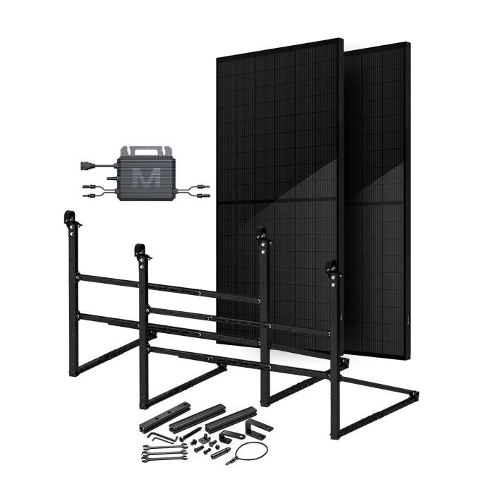PowerXpress 920W Plug-In Solar Kit – 2 × 460W Panels + 800W Inverter